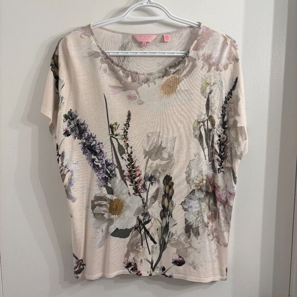 Ted Baker London Botanical Tshirt - Picture 10 of 10